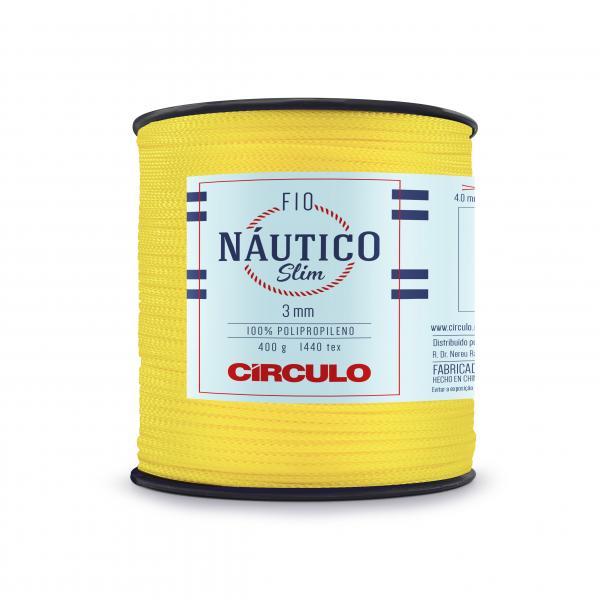 FIO NAUTICO SLIM 3MM - COR 1289 CANARIO